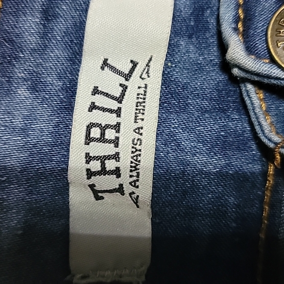 THRILL ALWAYS A THRILL Long pants 👖color blue size 13 - Picture 6 of 15